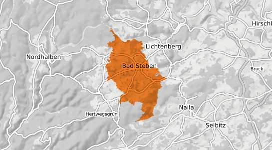 Mietspiegelkarte Bad Steben